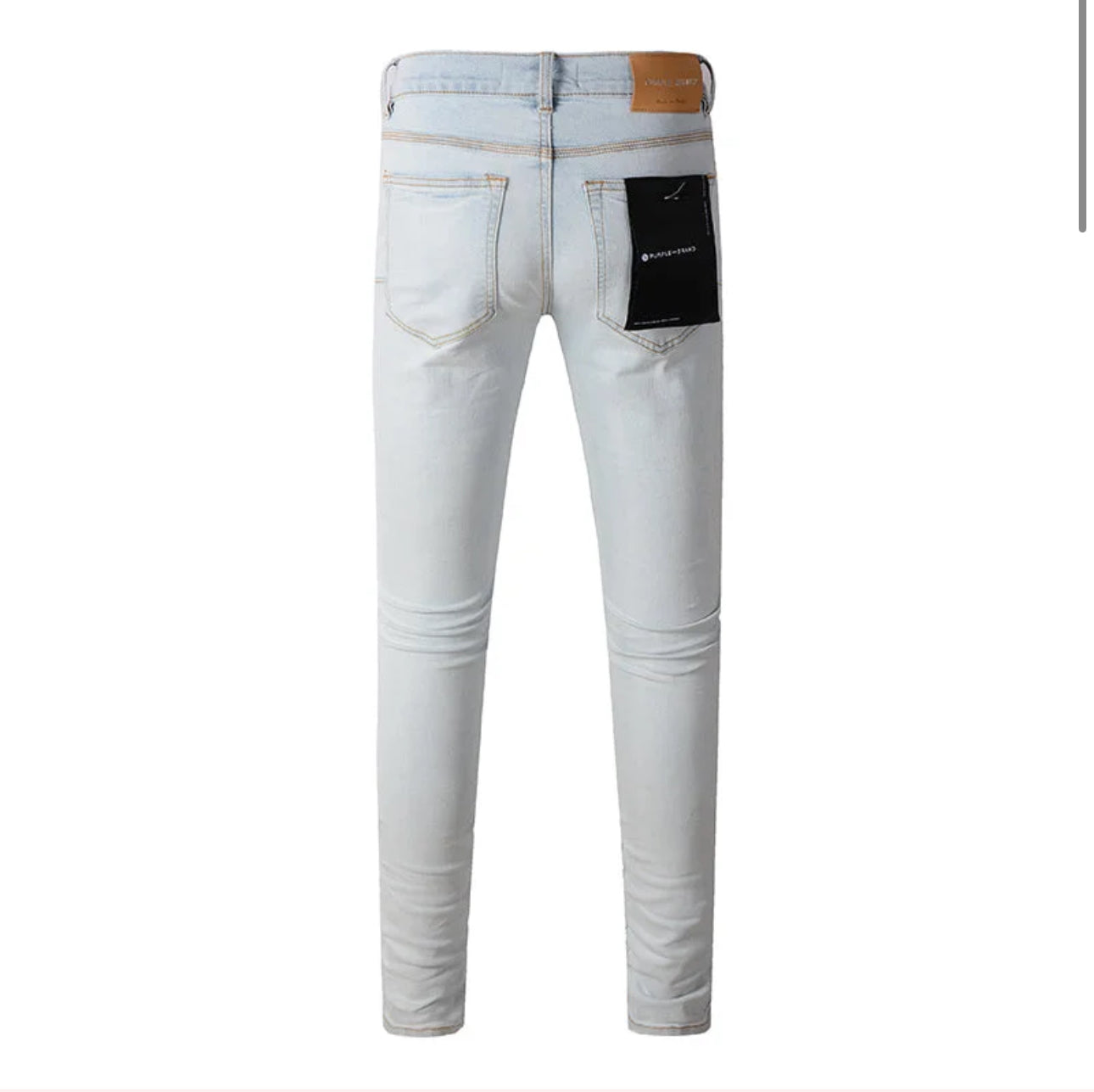 Purple jeans