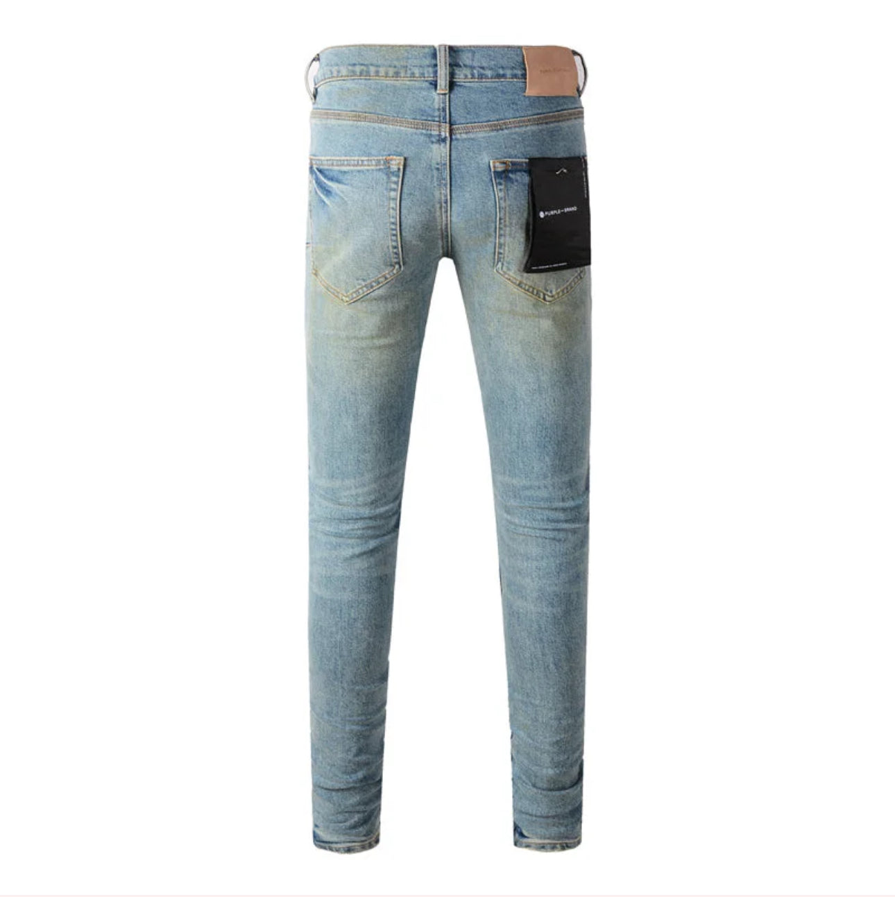 Purple jeans