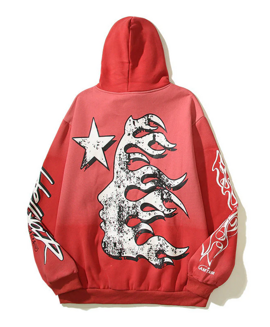 HellStar Hoodie Retro Flame
